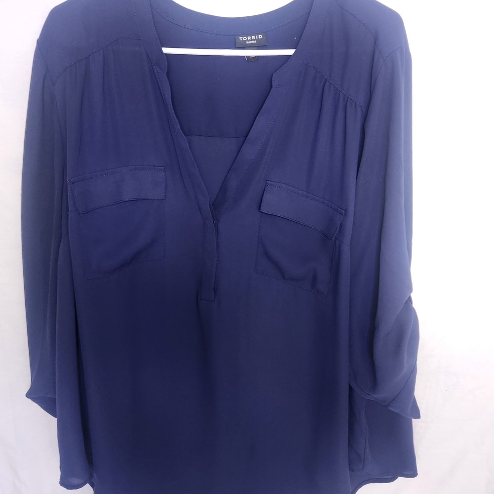 Torrid Women's Blue Blouse